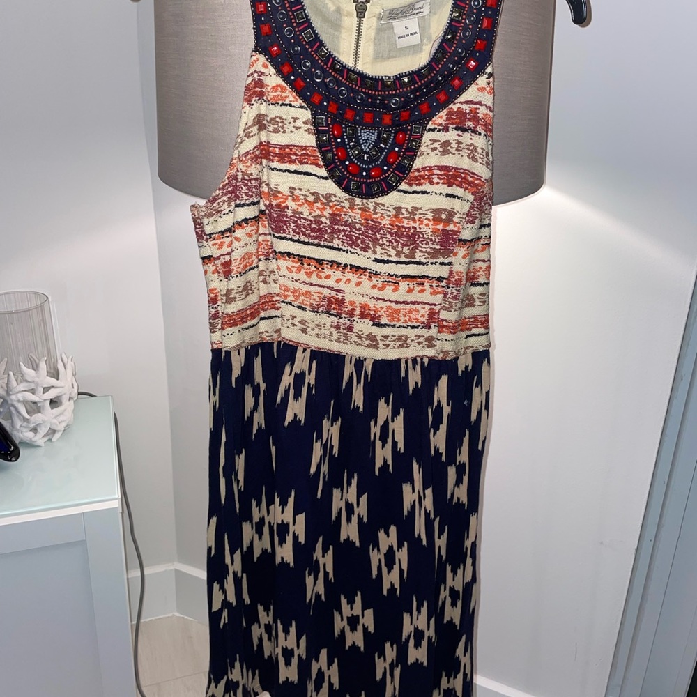 Lucky Brand Multicolor MBeaded  Dressbrand new- never worn